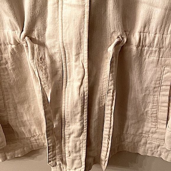 OLD NAVY Linen Blend Safari Utility Jacket - Picture 7 of 16